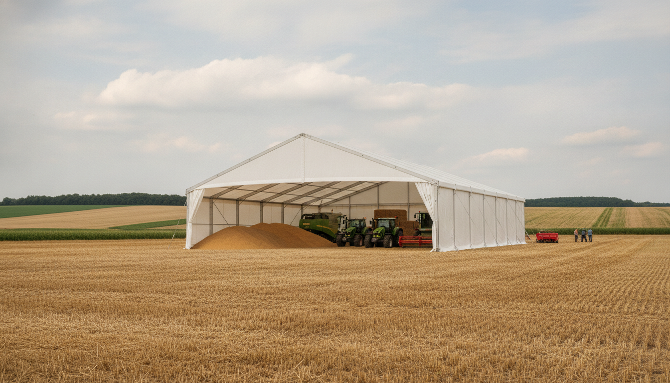 Erntesaison 2026: mobile Lagerlösungen für die Landwirtschaft – Symbolbild